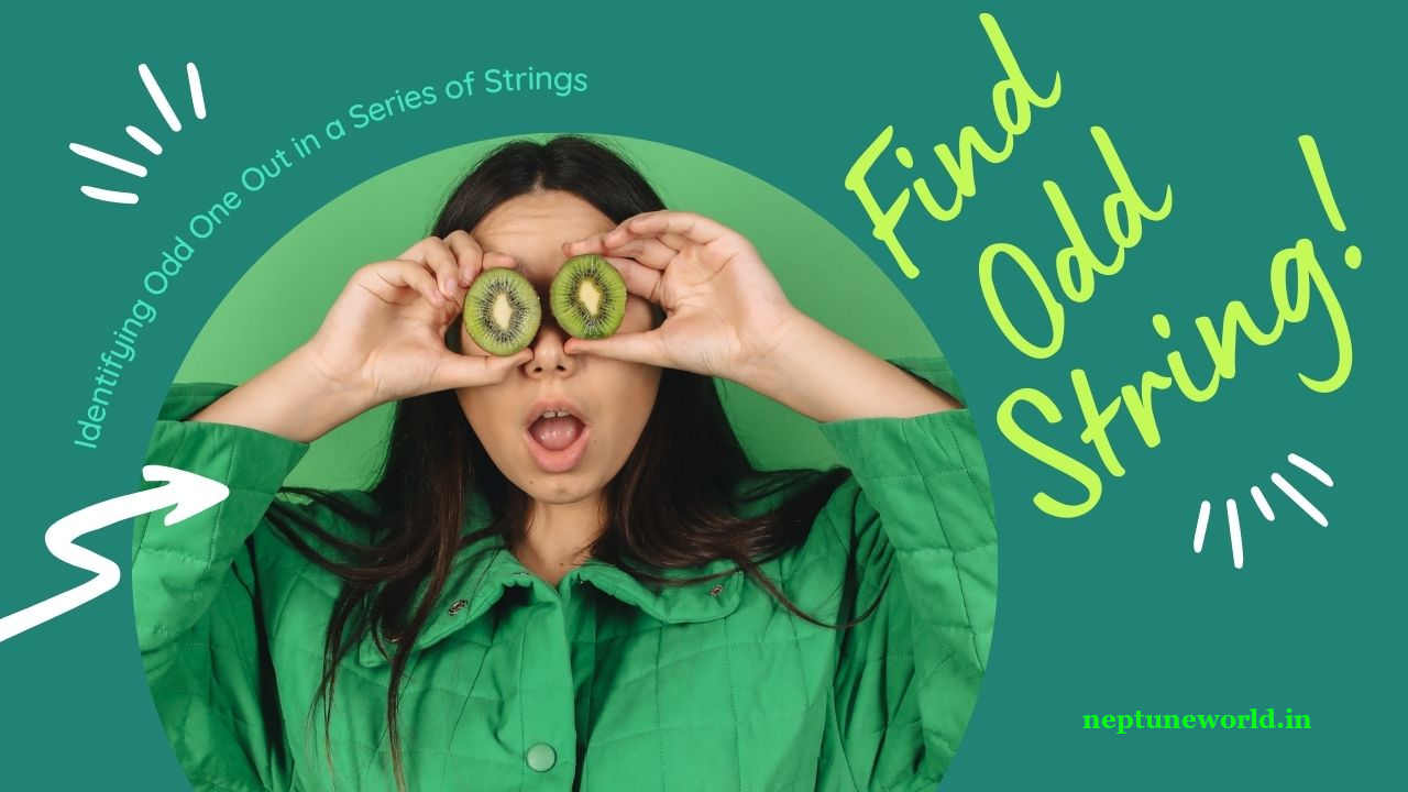 Identifying the Odd One Out in a Series of Strings | Hackerrank