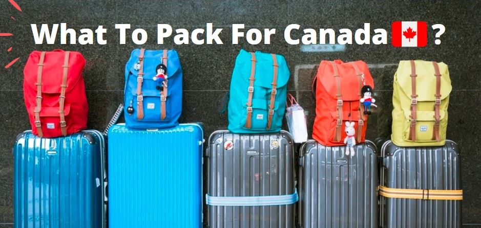 List of Items Carry to Canada as a TCS Employee (Toronto)