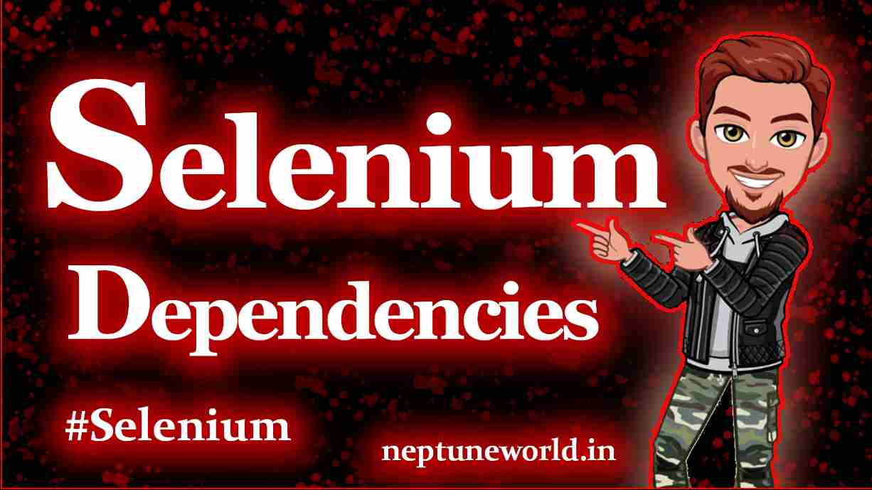 Selenium, Cucumber, JUnit, TestNG dependencies for Selenium project.