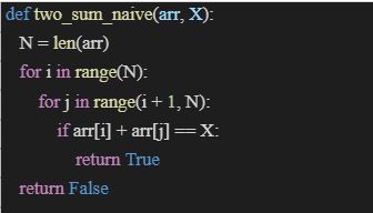 Finding Two Numbers in an Array that Sum to a Given Value?